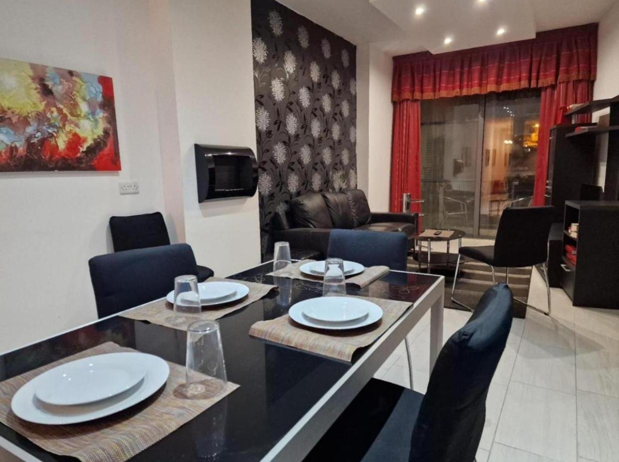 Bugibba Central Modern Apartment St. Paul's Bay Dış mekan fotoğraf